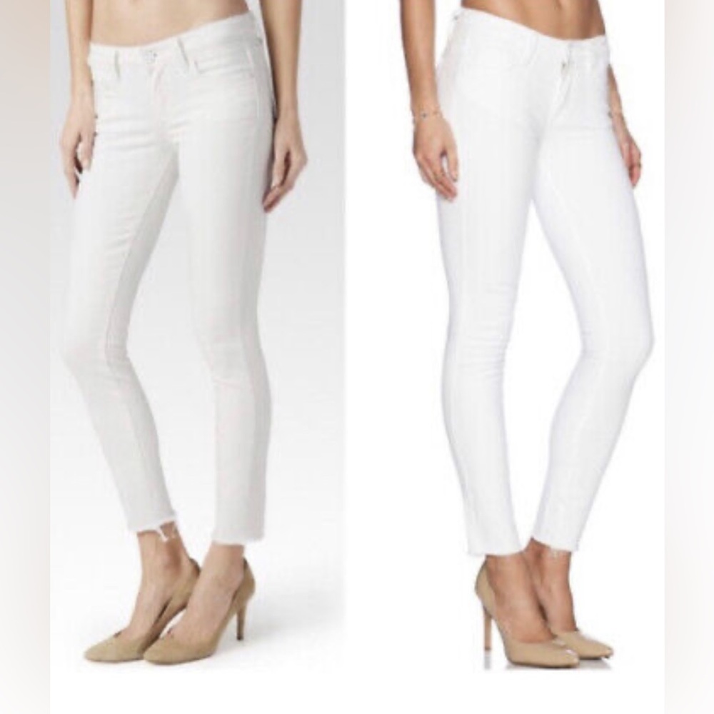 PAIGE Verdugo Raw Ankle Skinny Jeans